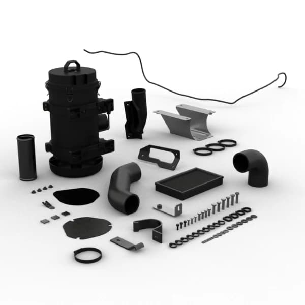 Kit pre-curatitor aer HVAC cu motor Caterpillar 610-2625