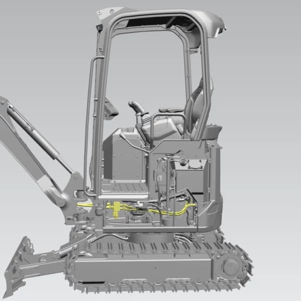 Kit control cuplaj long stick Caterpillar 611-4836