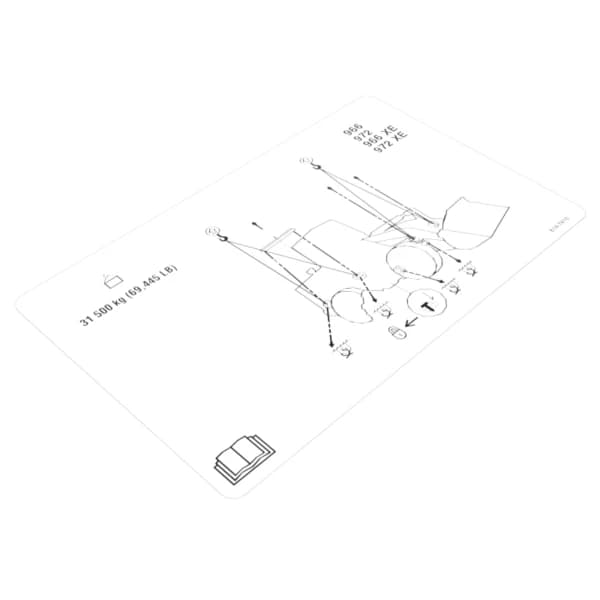 Film identificare notificare transport Caterpillar 614-7410