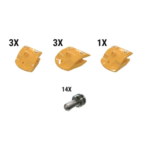 Kit protectie CapSure 75 mm Caterpillar 630-2764 (set 7 buc)
