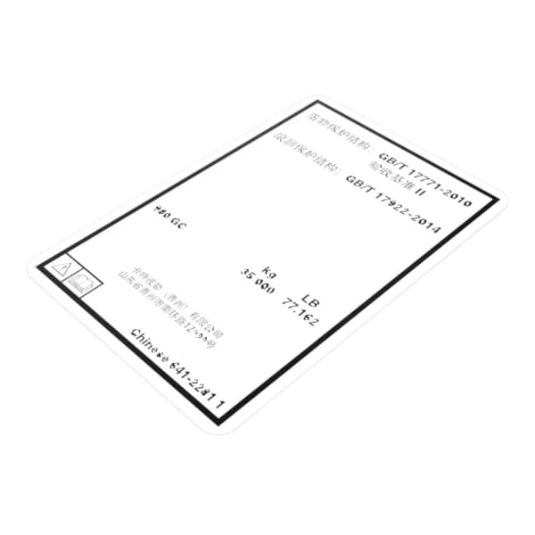 Film protectie cadru antirassturnare Caterpillar 641-2281