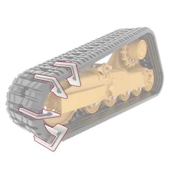 Set de scule pentru montare-demontare senila Caterpillar 642-3271