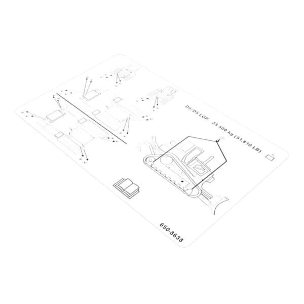 Film notificare transport Caterpillar 650-8638