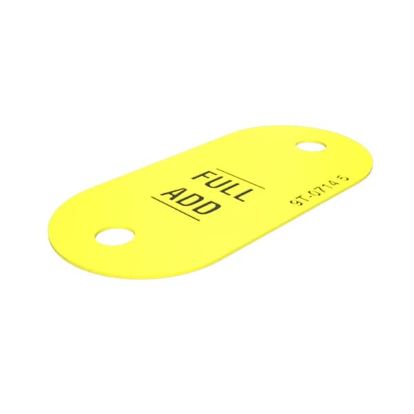 Placa indicator nivel ulei Caterpillar 9T-0714
