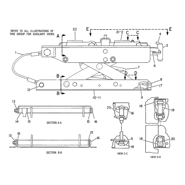 Ansamblu suspensie scaun Caterpillar 9V-7924