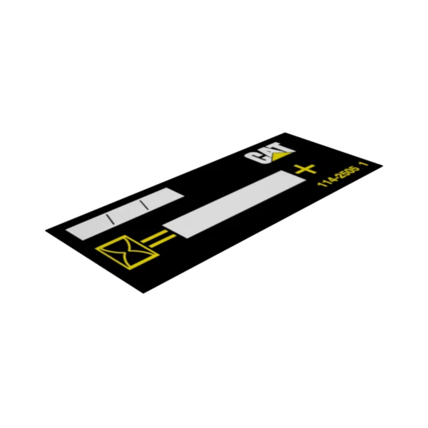Folie identificare contor ore Caterpillar 114-2505