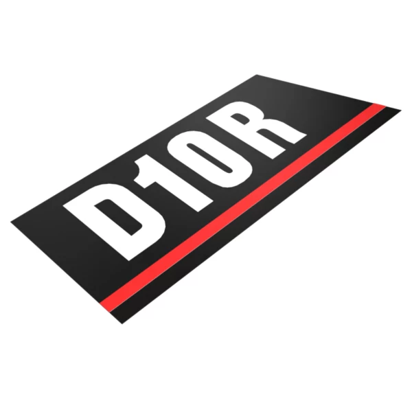 Film sticker identificare model D10R Caterpillar 129-9379