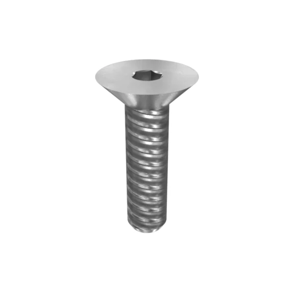 Surub cap plat M10-1.5 x 40mm cu soclu hexagonal interior Caterpillar 131-0836