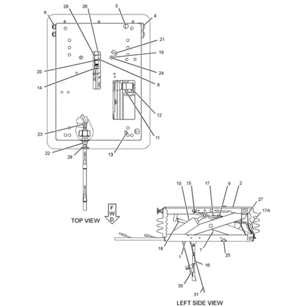 Ansamblu suspensie Caterpillar 163-1155