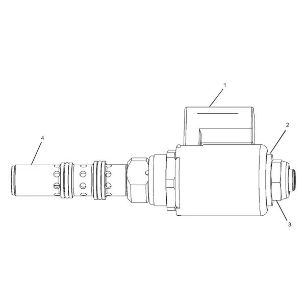 Electrovalva solenoid Caterpillar 174-4916