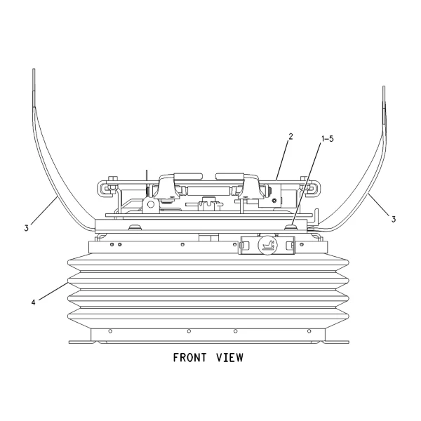 Suport suspensie Caterpillar 201-3423