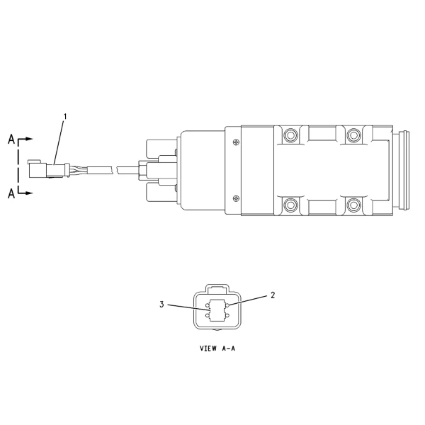 Senzor radar viteza sol Caterpillar 209-1280