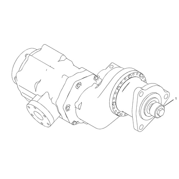 Electromotor pornire pneumatic Caterpillar 20R-0464