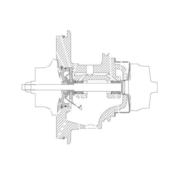 Segment piston turbosuflanta Caterpillar 211-6977