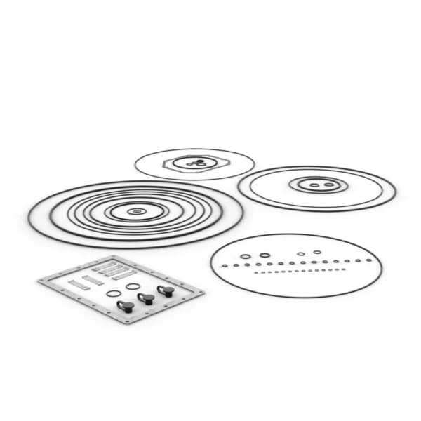 Kit garnituri transmisie Caterpillar 213-1307