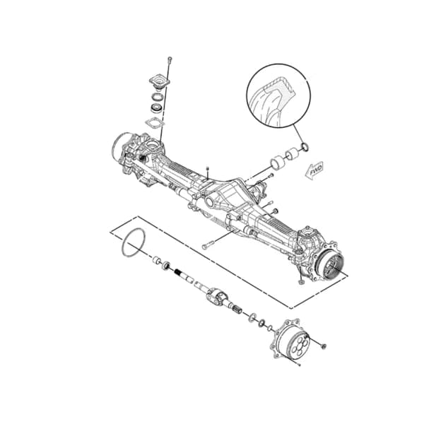 Bara de directie Caterpillar 217-2883