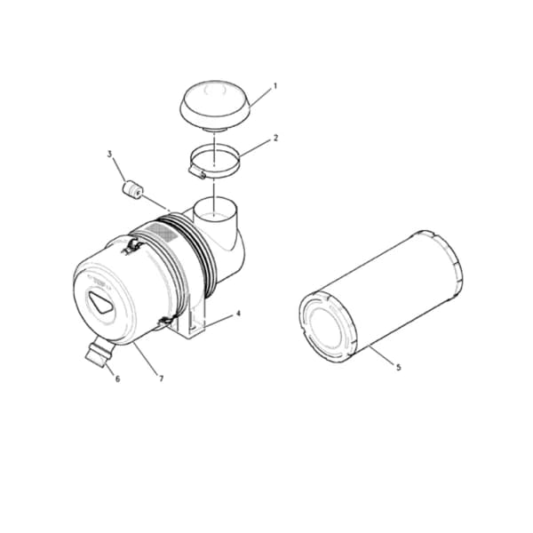 Filtru aer Caterpillar 233-7447