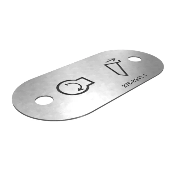 Placa indicare nivel ulei hidraulic Caterpillar 276-8943