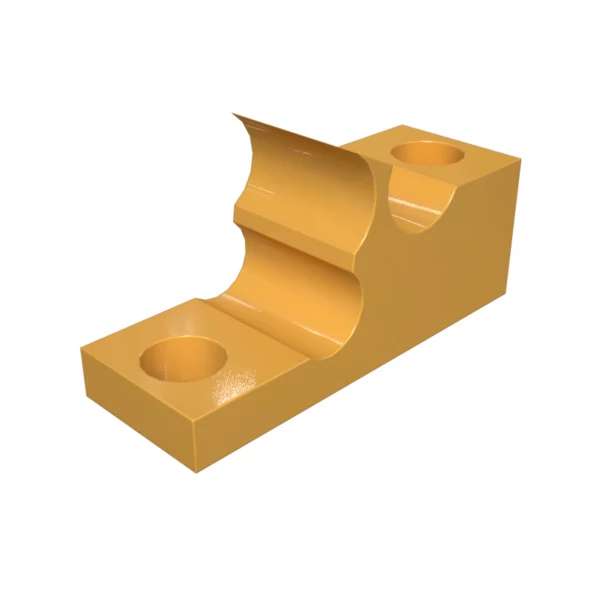 Bloc montare furtun hidraulic ventilator latime 45mm Caterpillar 282-5988
