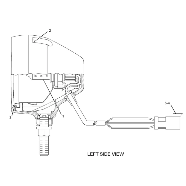 Lampa frontala verticala Caterpillar 285-2916
