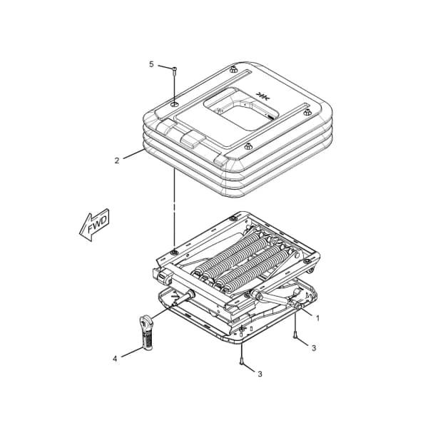 Kit suspensie scaun Caterpillar 327-6645