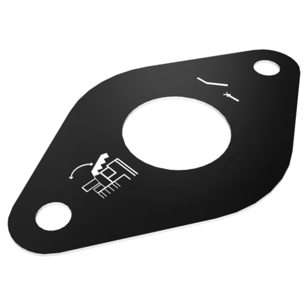 Placa informare circuit scari Caterpillar 368-0736