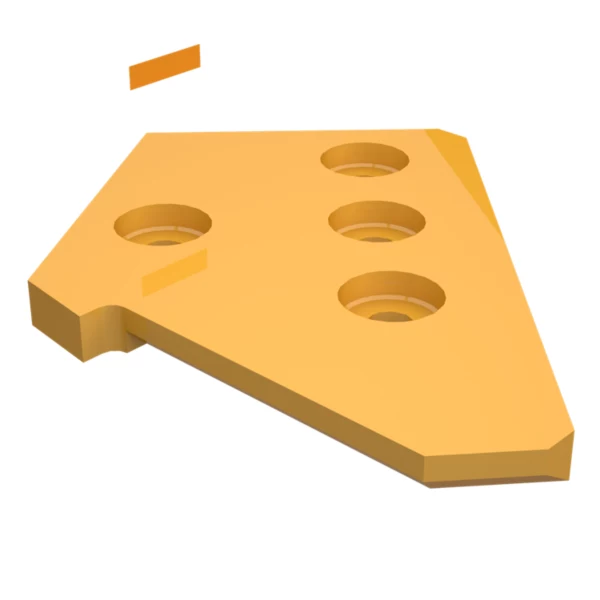 Protector lateral dreapta Caterpillar 387-5624