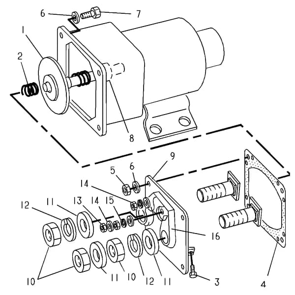 Electrovalva Caterpillar 3T-5045