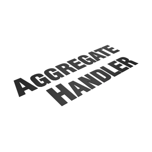 Autocolant identificare Aggregate Handler Caterpillar 449-2172