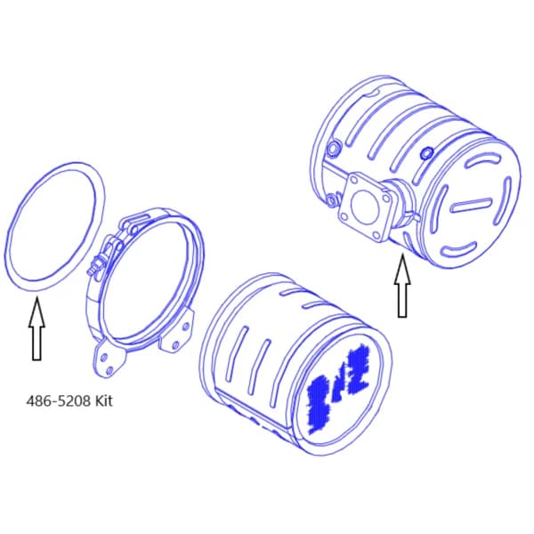 Kit garnituri Caterpillar 486-5208
