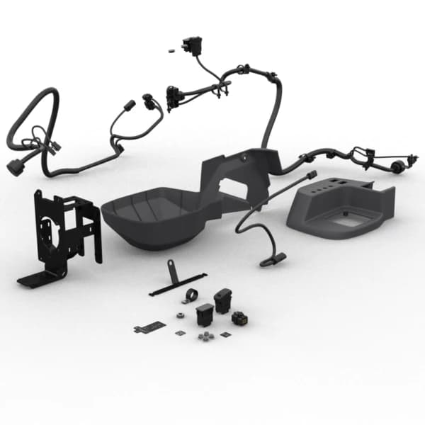 Kit maneta joystick control hidraulic 2 supape Caterpillar 509-8222