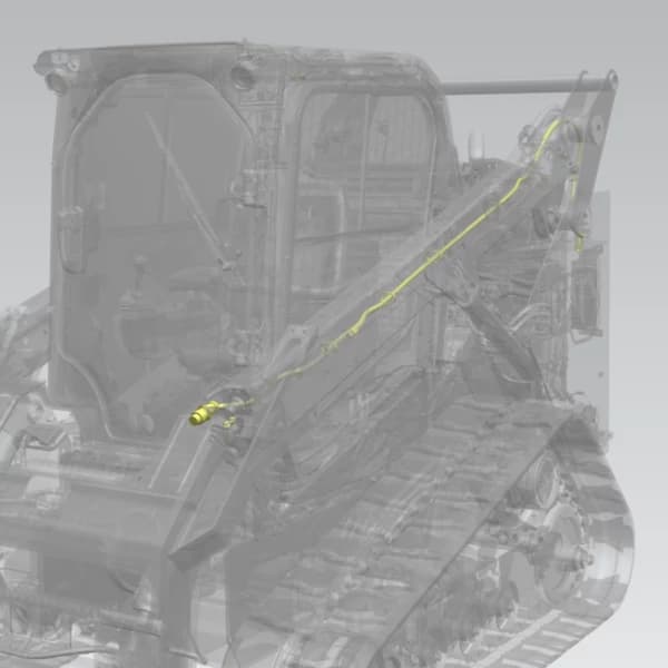 Set cablaj control utilaj Caterpillar 544-4110