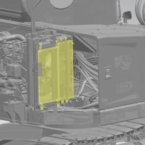 Kit protectie radiator Caterpillar 567-4596