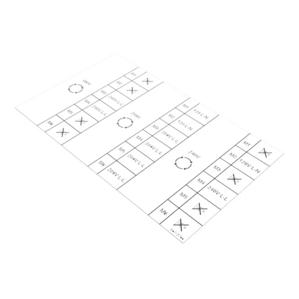 Film identificare tensiune generator Caterpillar 587-2788