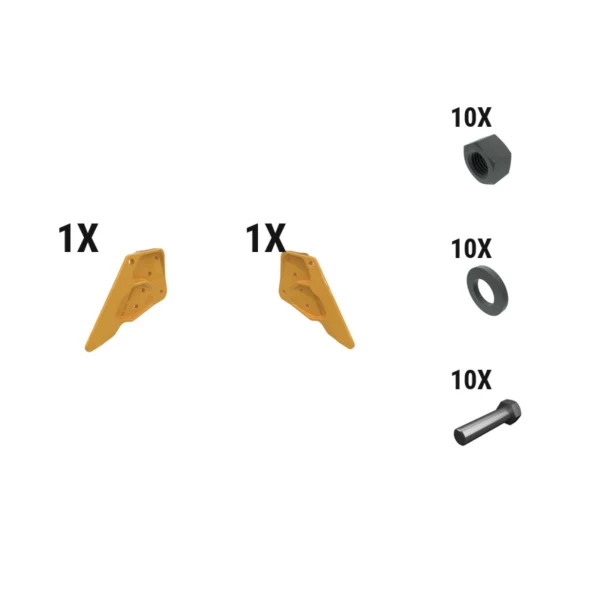 Kit cutit lateral bolt-on 125 mm Caterpillar 597-6751