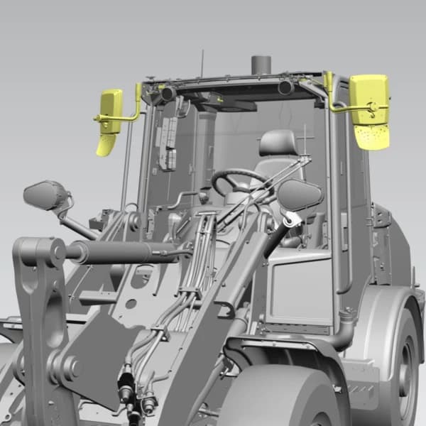 Kit oglinzi externe ajustabile si incalzite Caterpillar 619-1570