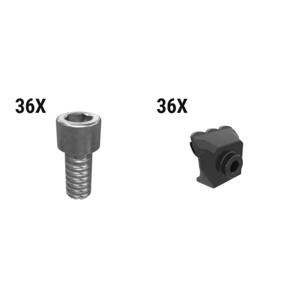 Kit dinti scarificator carbura Caterpillar 627-9570
