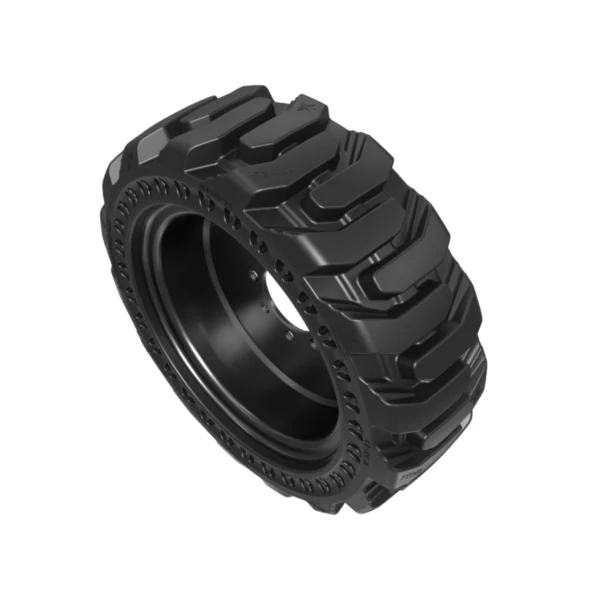 Ansamblul roata cu pneu solid 12"x16.5" dreapta Caterpillar 643-4869