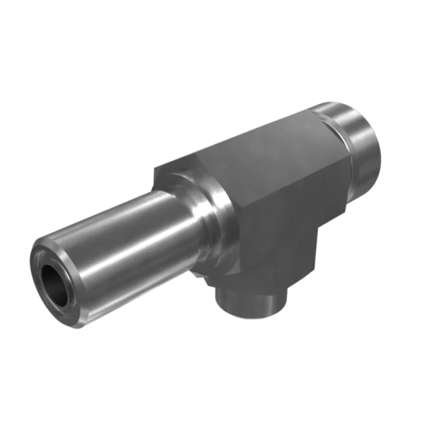 Adaptor tip Tee racord bulkhead mascul-mascul-mascul cu oring Caterpillar 6V-9489