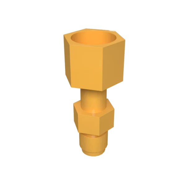Adaptor dublu hexagonal cu flanare si oring Caterpillar 8C-7310